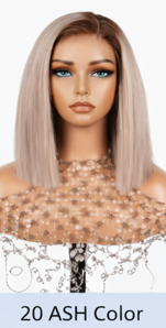 Princess Pink Brazilian Hair 24'  Glueless Body Wave Human Hair Pre-cut Lace Front Wigs