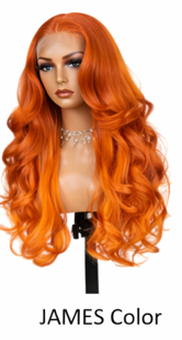 Princess Pink Brazilian Hair 24'  Glueless Body Wave Human Hair Pre-cut Lace Front Wigs